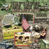 Military Watercolor Elements