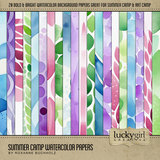 Summer Camp Watercolor Papers