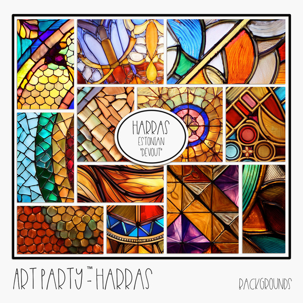 Harras Backgrounds Digital Art - Digital Scrapbooking Kits