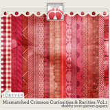 Mismatched Crimson Curiosities And Rarities Vol. 1 Big Big Bundle