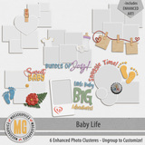 Baby Life Enhanced Photo Clusters