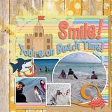 Beach Paradise Enhanced Photo Clusters
