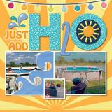 Pool Party Enhanced Photo Clusters