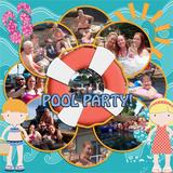 Pool Party Enhanced Photo Clusters