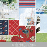 Summer Porch Scrapbook Bundle 01