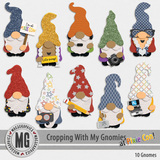 Cropping With My Gnomies at Pixie Con