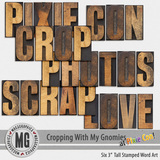 Cropping With My Gnomies at Pixie Con