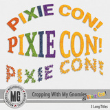 Cropping With My Gnomies at Pixie Con