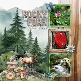 Camping Watercolor Windows & Frames