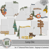 Camp Chic Enhanced Photo Clusters