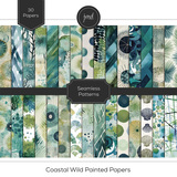 Coastal Wild Painted Papers