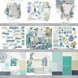 Color Swatch Combo Ocean Breeze Scrapbooking Bundle