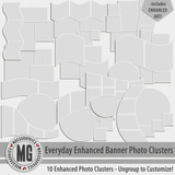 Everyday Enhanced Banner Photo Clusters