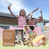 Ice Treats Pre-designed Editable Pages