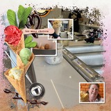 Ice Treats Pre-designed Editable Pages