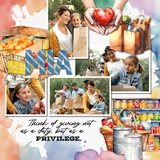 Donate & Volunteer Watercolor Bundle 2