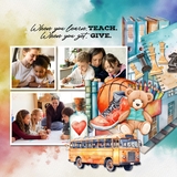 Donate & Volunteer Watercolor Bundle 2