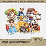 Donate & Volunteer Watercolor Bundle 1