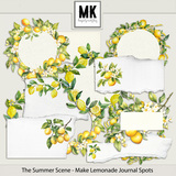 The Summer Scene - Make Lemonade Journal Spots