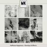 Halftone Happiness Overlays & Effects