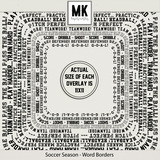 Soccer Season - Word Borders