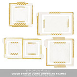 Color Swatch Ochre Scrapbook Bundle