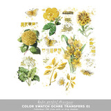 Color Swatch Ochre Scrapbook Bundle