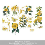 Color Swatch Ochre Scrapbook Bundle