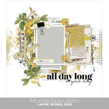 Color Swatch Ochre Scrapbook Bundle