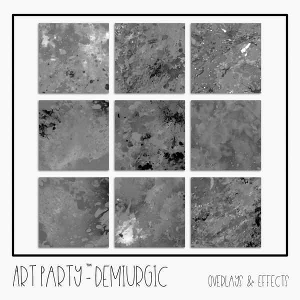 Demiurgic - Overlays & Effects Digital Art - Digital Scrapbooking Kits