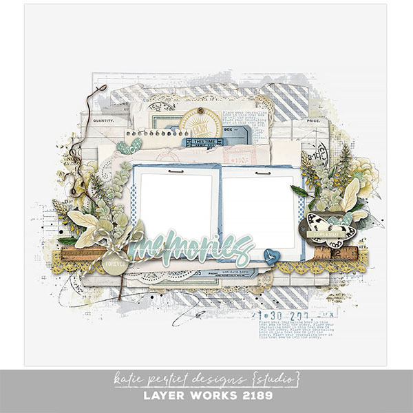 Layer Works 2189 Digital Art - Digital Scrapbooking Kits