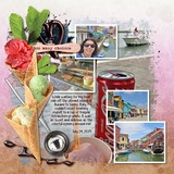 Ice Treats Pre-designed Editable Pages