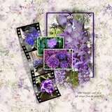 Thrifty Things - Lilac Wine Watercolor Papers