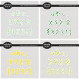 Citrus Pattern Sticker Alpha Bundle