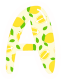 Citrus Pattern Sticker Alpha Bundle