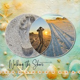 Clustered Border Backgrounds  Set 2