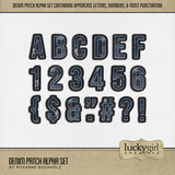 Denim Patch Alpha Set