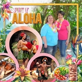 Hawaii Watercolor Elements