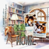 House & Home Watercolor Bundle