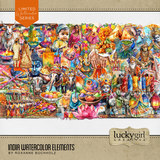 India Watercolor Bundle