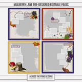 Mulberry Lane Pre-designed Editable Pages