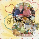 Happiness Is Enhanced Photo Clusters