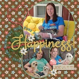 Happiness Is Enhanced Photo Clusters