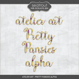 Atelier Art - Pretty Pansies Bundle
