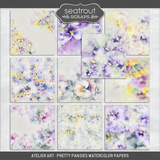 Atelier Art - Pretty Pansies Bundle