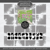 Artistic License - 100 Masked Moments Page Fillers Birthday Extras