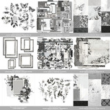 Color Swatch Charcoal Scrapbook Bundle