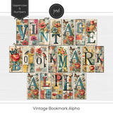 Vintage Bookmark Alpha