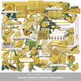 Color Swatch Ochre Ephemera