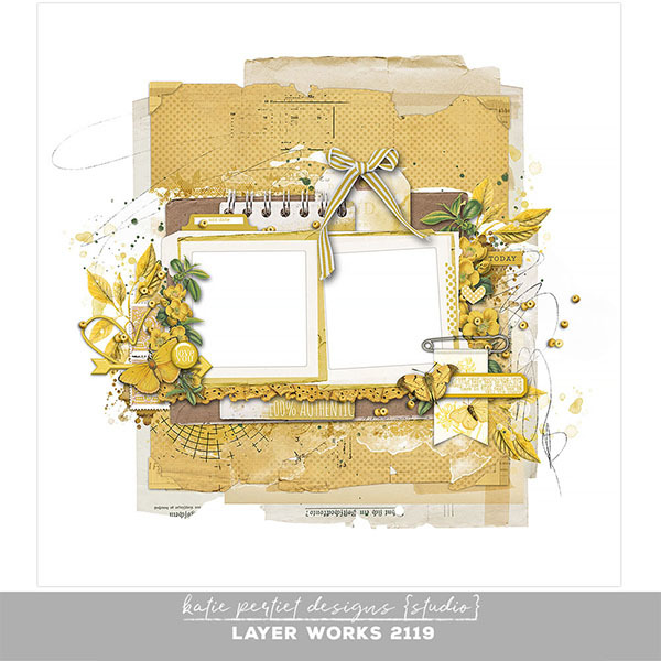 Layer Works 2119 Digital Art - Digital Scrapbooking Kits